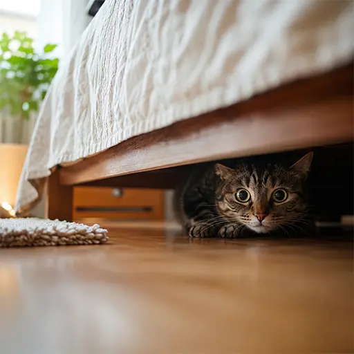 Why Is My Cat Hiding and Not Coming Out? Causes, Warning Signs & What to Do
